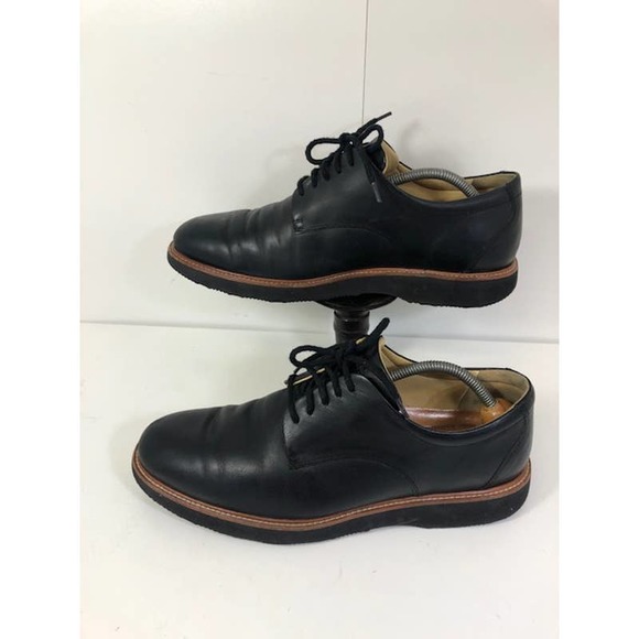Samuel Hubbard Founder Oxford Black Leather Men's US 10.5 - Picture 2 of 6